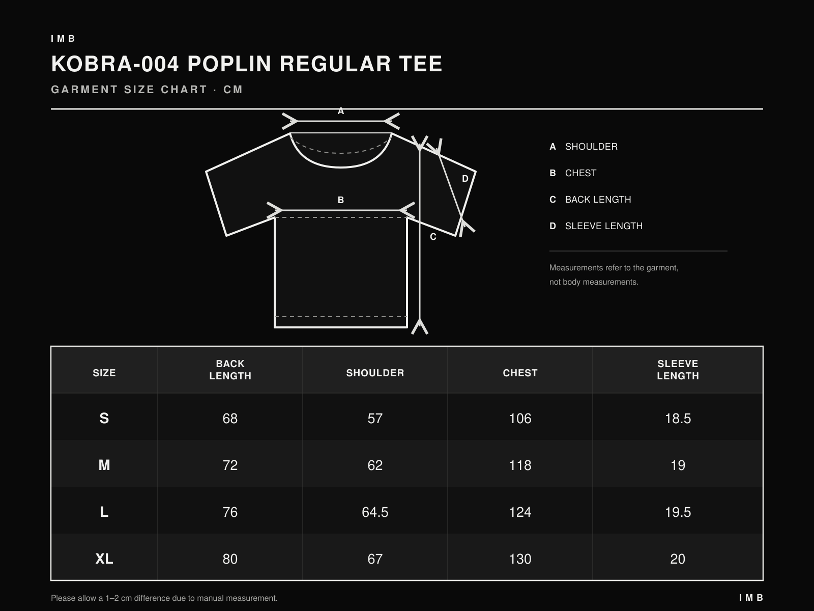 Kobra-004 Poplin Regular Tee